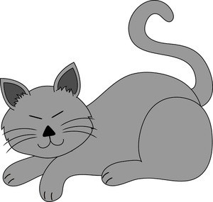 Cat clipart free images 7