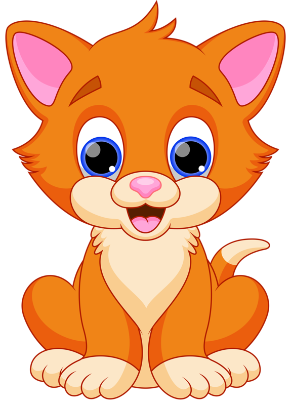 Clipart baby cat free vector design expanding my - Clipartix