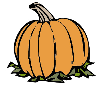 Clipart hand drawn pumpkin clipart image