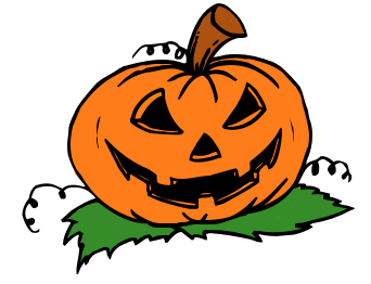 Colorful pumpkins clip art download