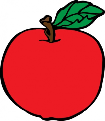 Cute apple clip art free clipart images 2 3