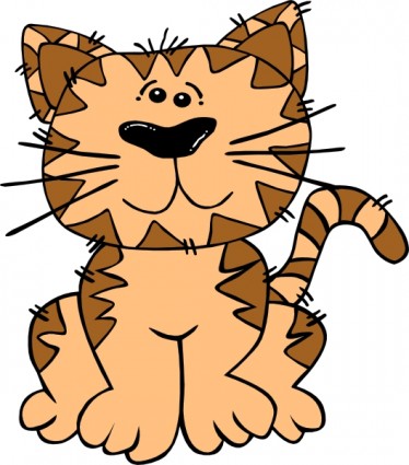 Cute cat clipart free images 5