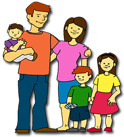 Family clip art free icons and backgrounds
