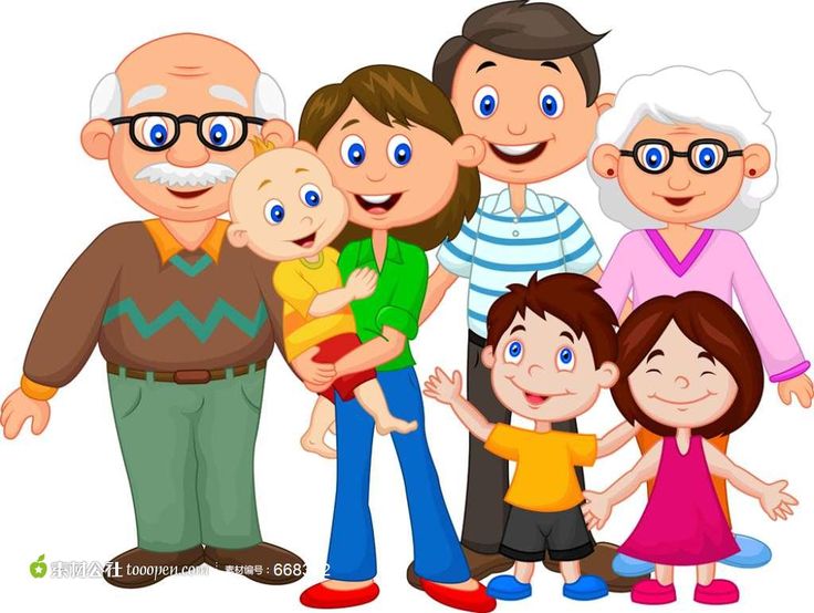 family pictures clipart