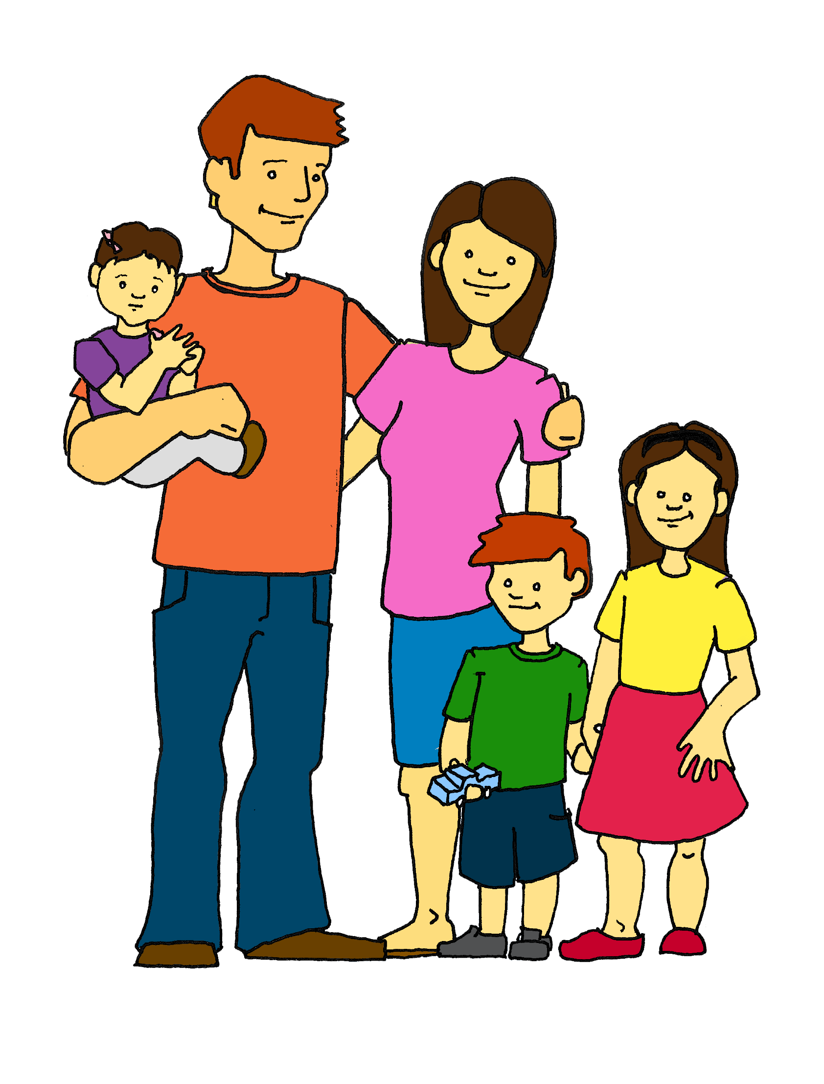 Family clip art 3 - Clipartix