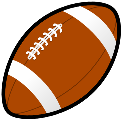 Football clipart black and white free images