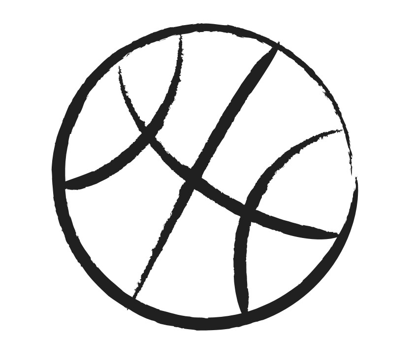 Free basketball clip art black and white basketball clip clipart 3