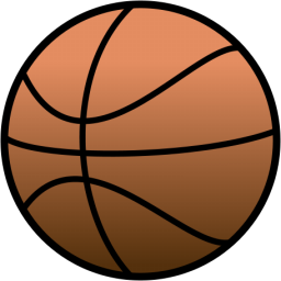 Free simple basketball clip art