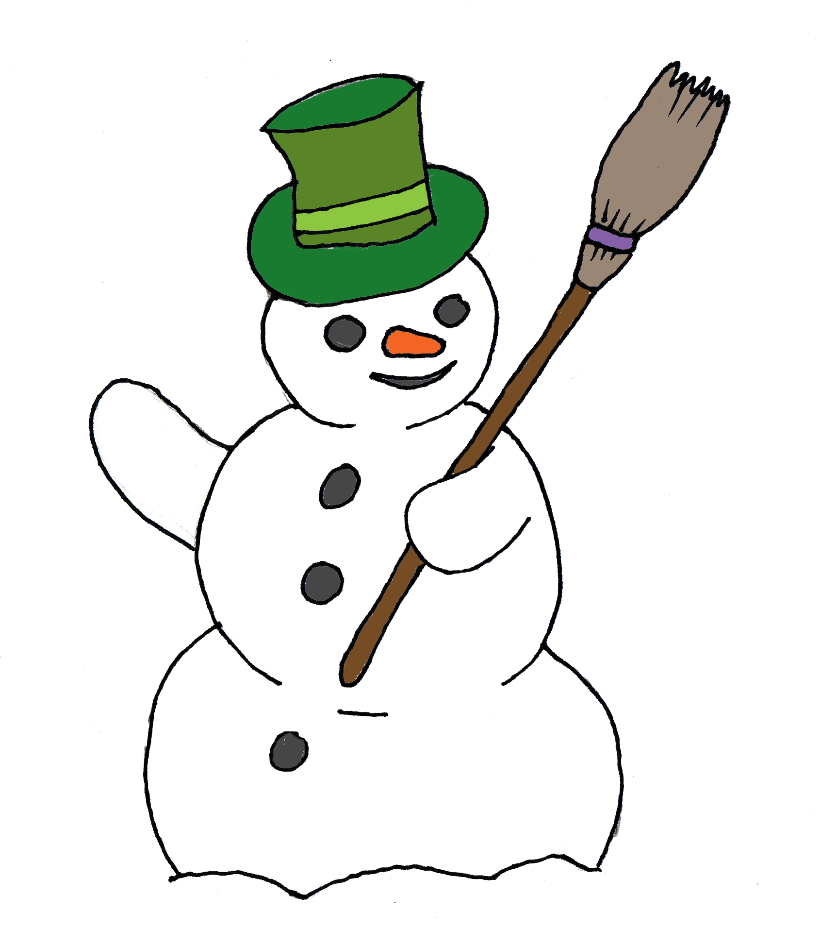 Free snowman clipart christmas clip art images image