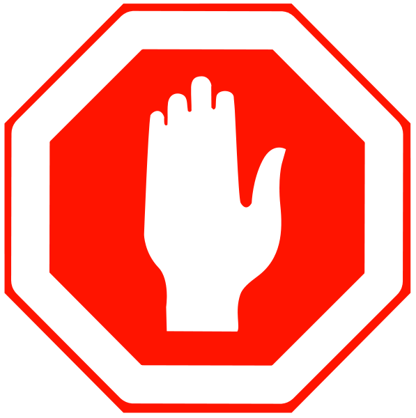 Free stop sign clip art 2