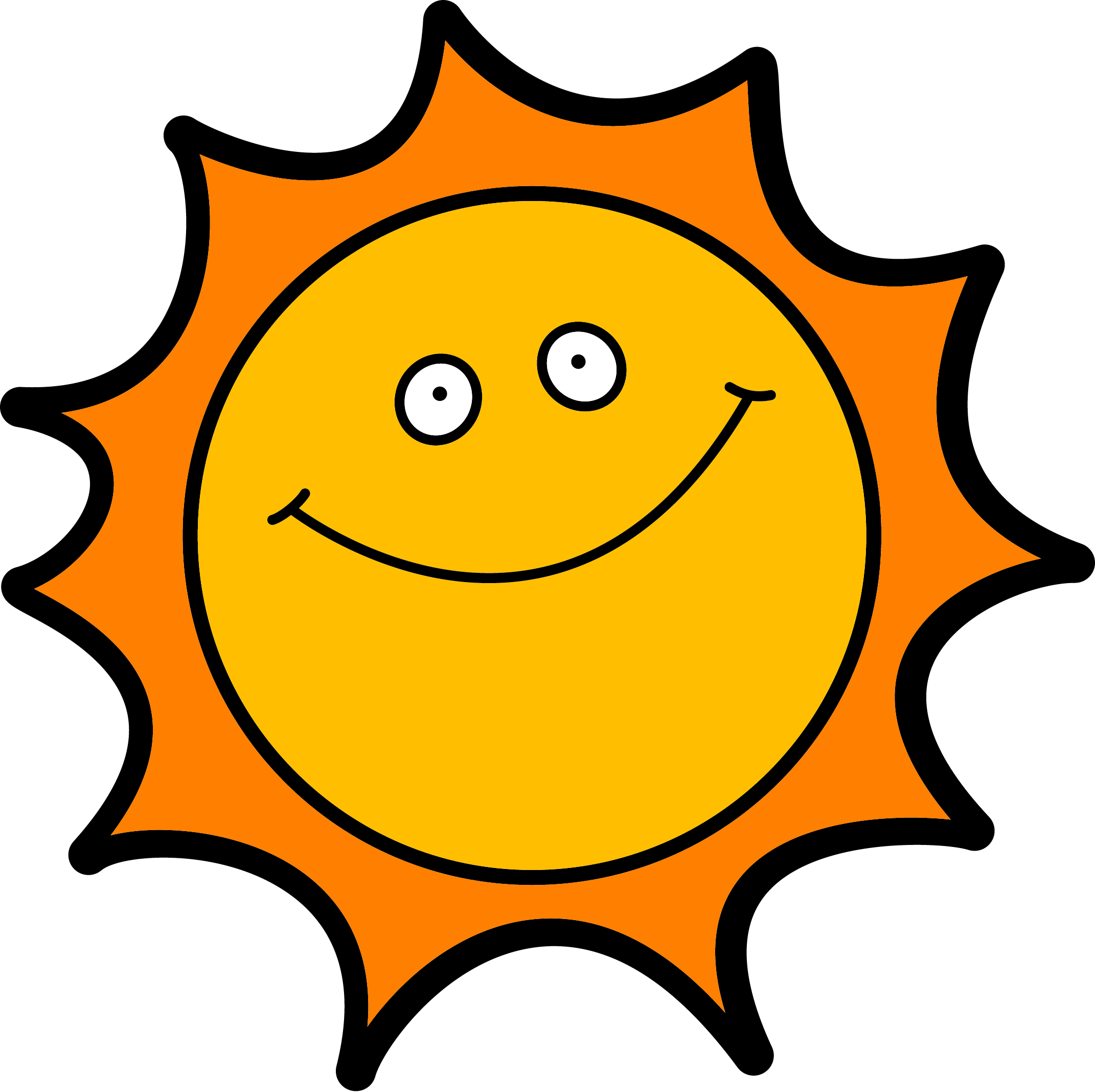 Free sunshine clipart pictures 14