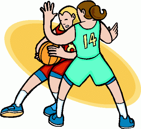 Girl basketball player clipart free images 7