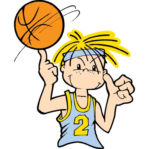 Girl basketball player clipart free images