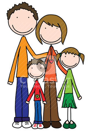 Happy family clip art free clipart images