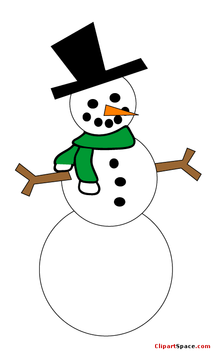 Holiday snowman clip art free clipart images 3