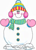 Snowman clipart border free images – Clipartix