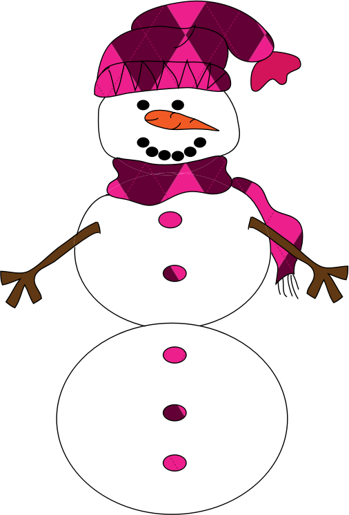 Snowman free to use clip art 2