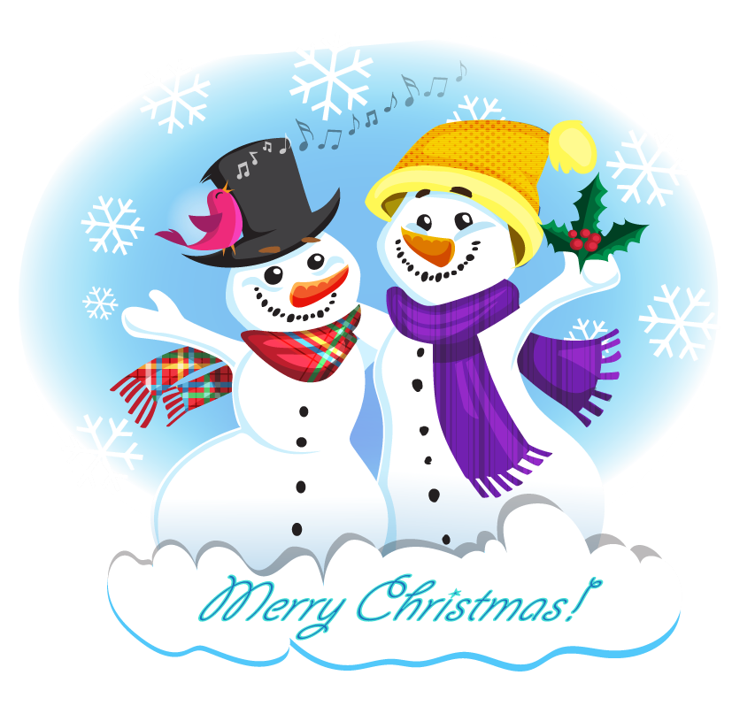 Snowman free to use clipart 5