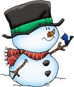 Snowman he would be cute painted and given as a t clipart – Clipartix