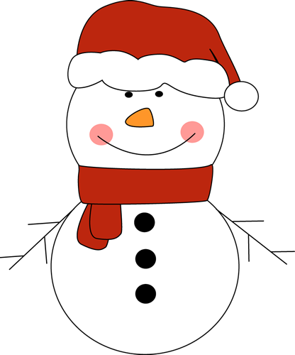 Snowman top hat clipart free images