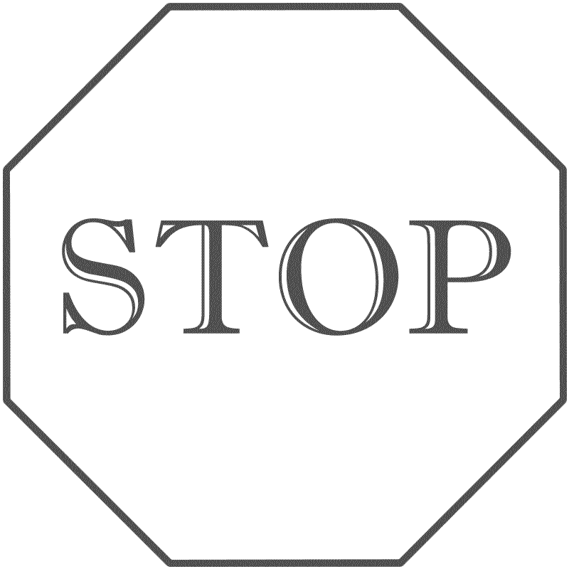 Stop sign clip art 2 3