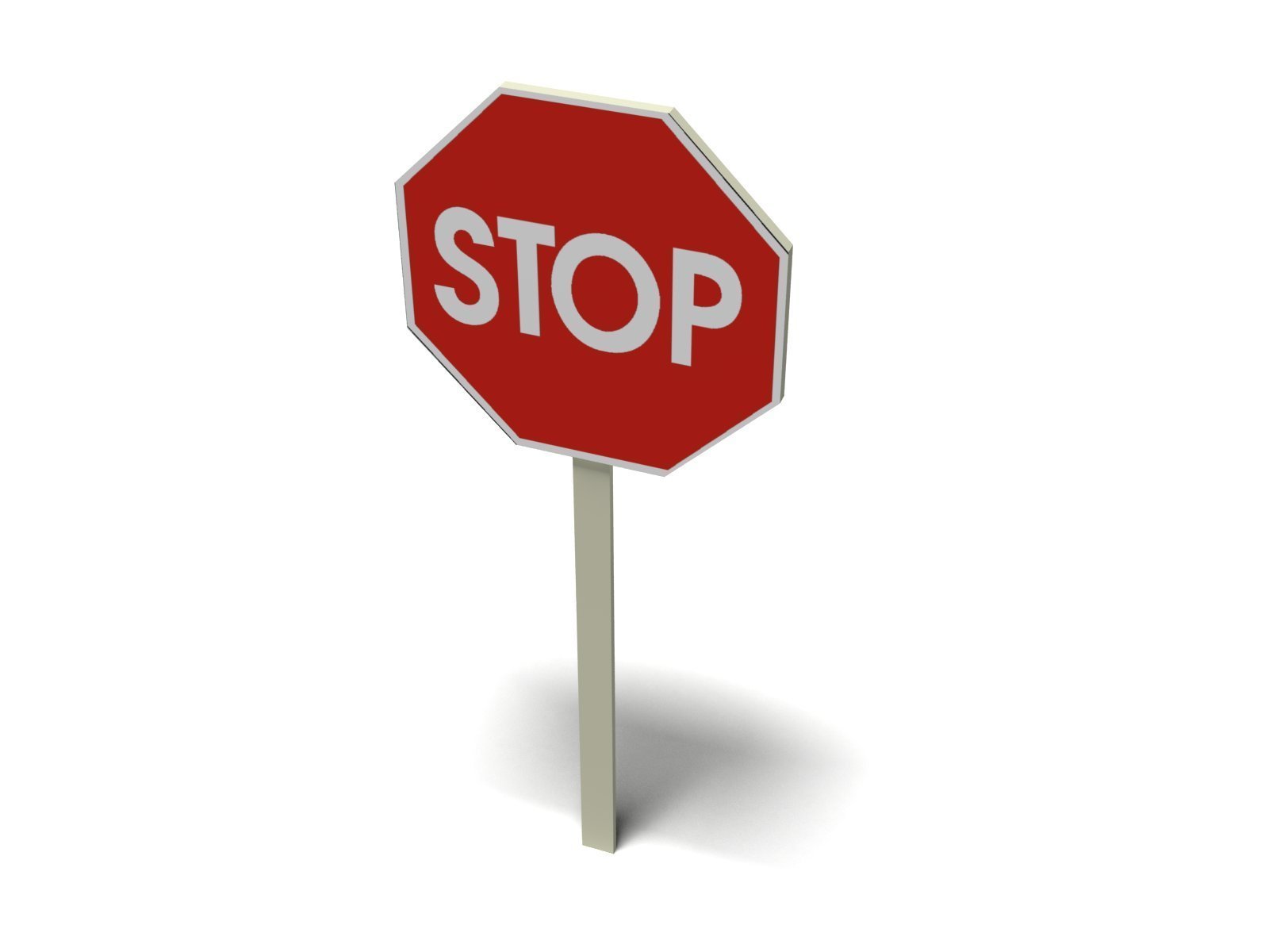 Stop sign clip art 2