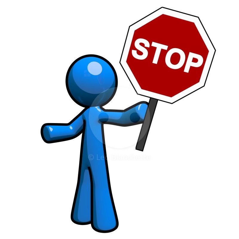 Stop sign clipart images 0