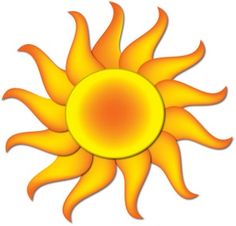 Sun clipart black and white free images 2
