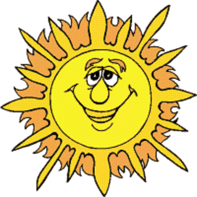 Sunshine sun clipart decorative clip art vector 2