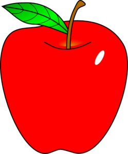 Teacher apple clipart free images