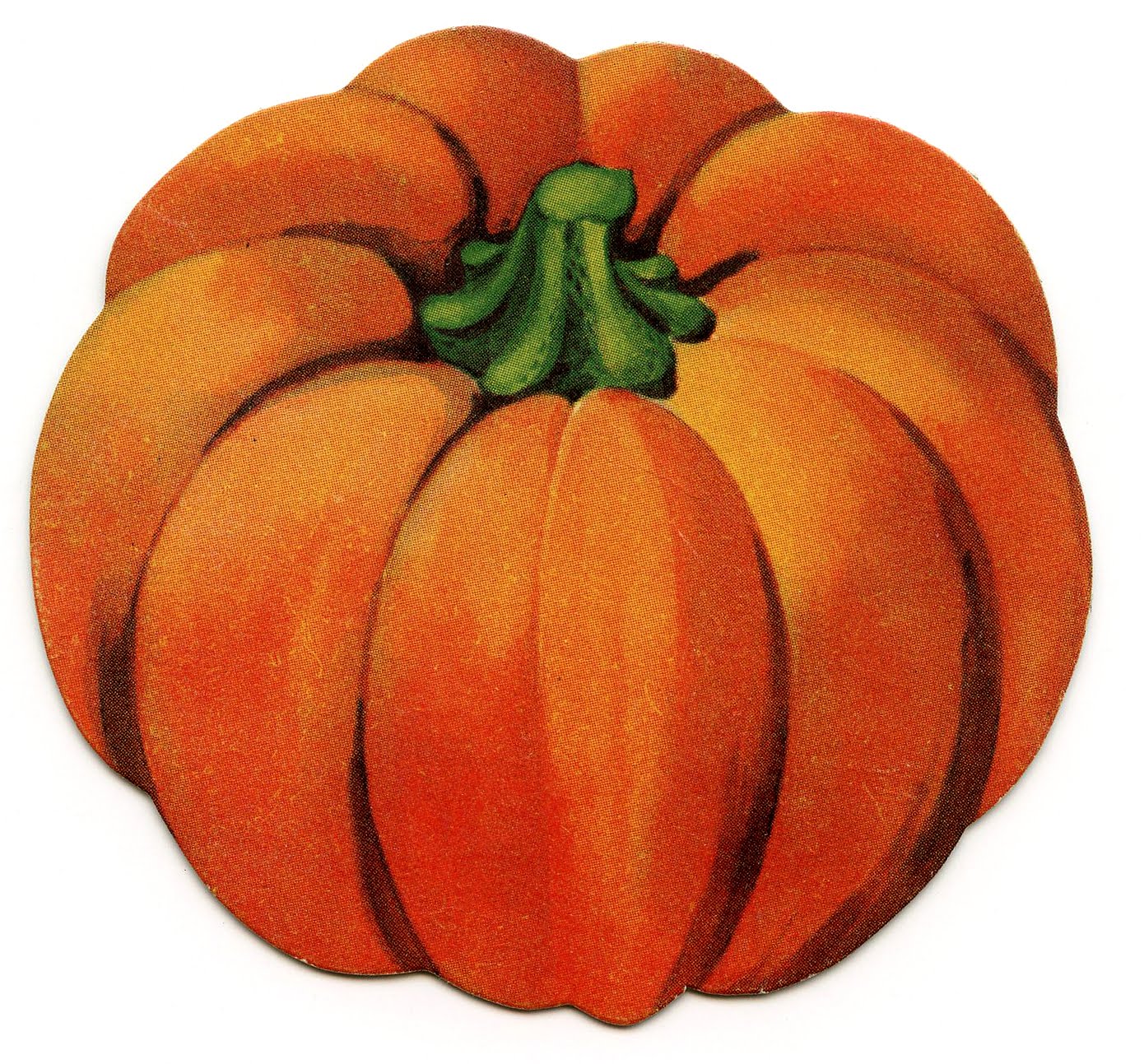 Thanksgiving pumpkin clipart image