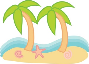 Beach clipart black and white free images