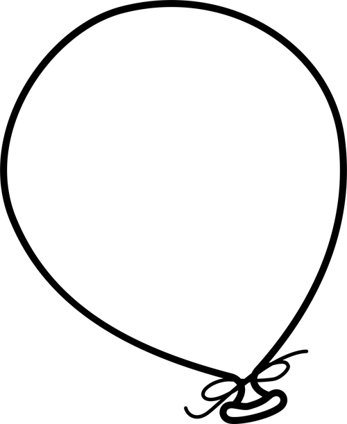 Birthday balloon clip art