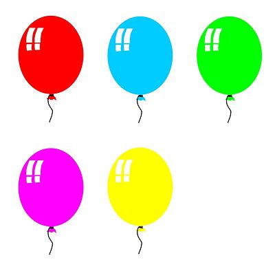 Birthday balloons free birthday balloon clip art clipart 2