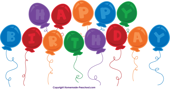 Birthday balloons free birthday balloon clip art clipart images 5 2