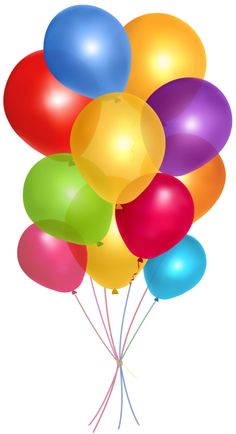 Birthday balloons free birthday balloon clip art clipart