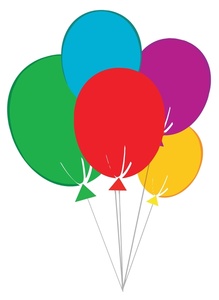 Birthday balloons free happy birthday balloon clipart clipartfest 4