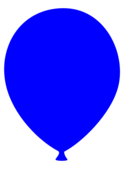 Blue balloon clipart free images – Clipartix