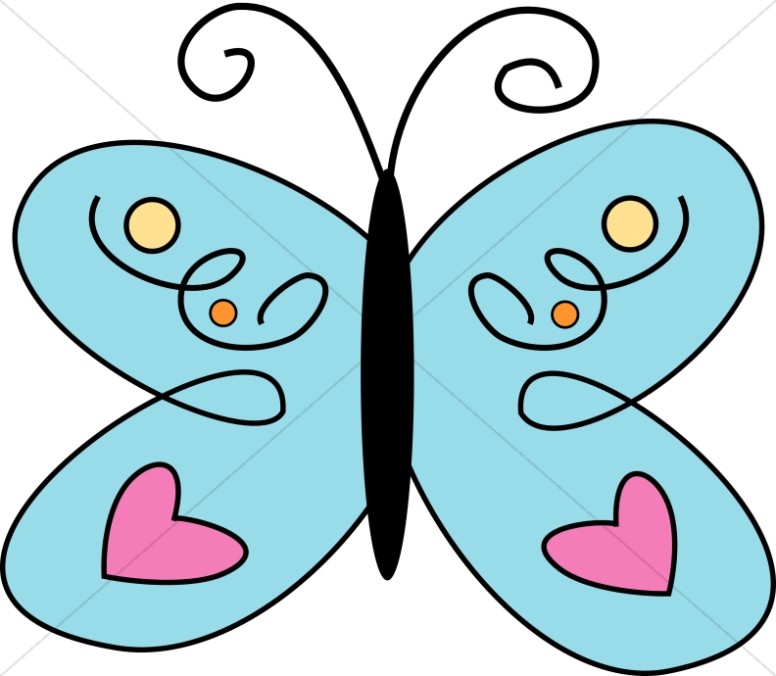 Butterfly clipart graphics images sharefaith 4