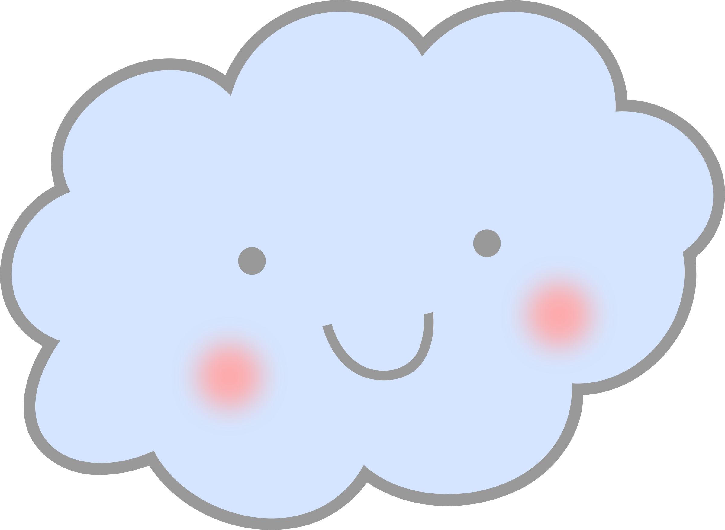 Clipart cute cloud