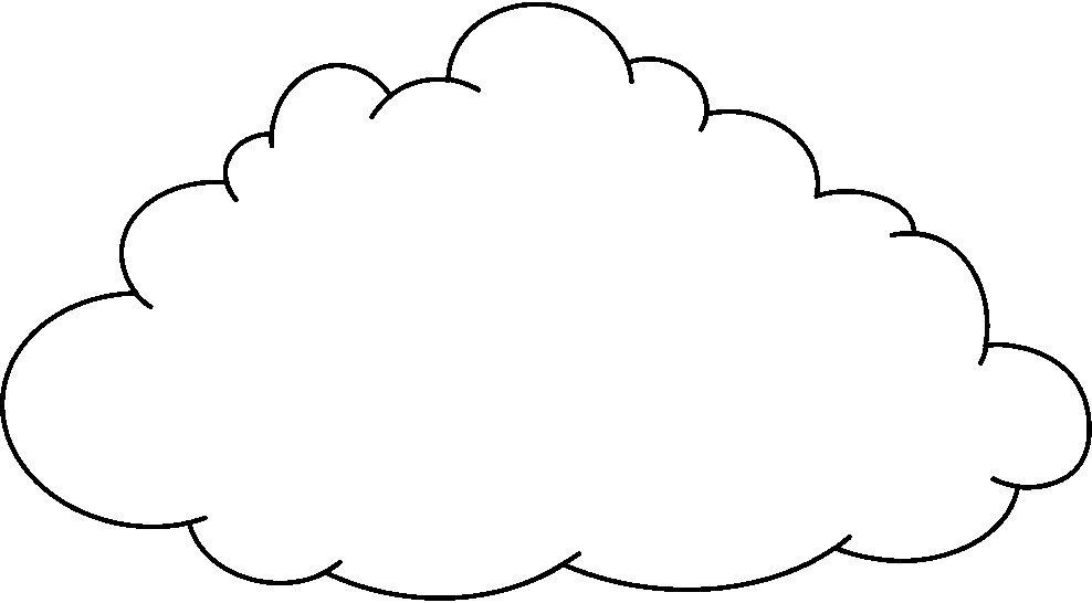 Cloud clip art 4
