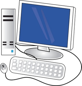 Computer clip art with children free clipart images