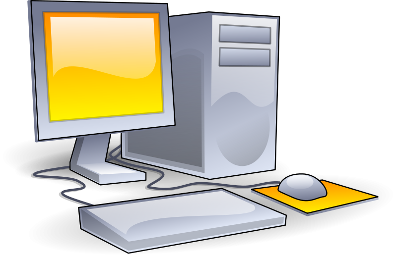 Computer clipart free images 4