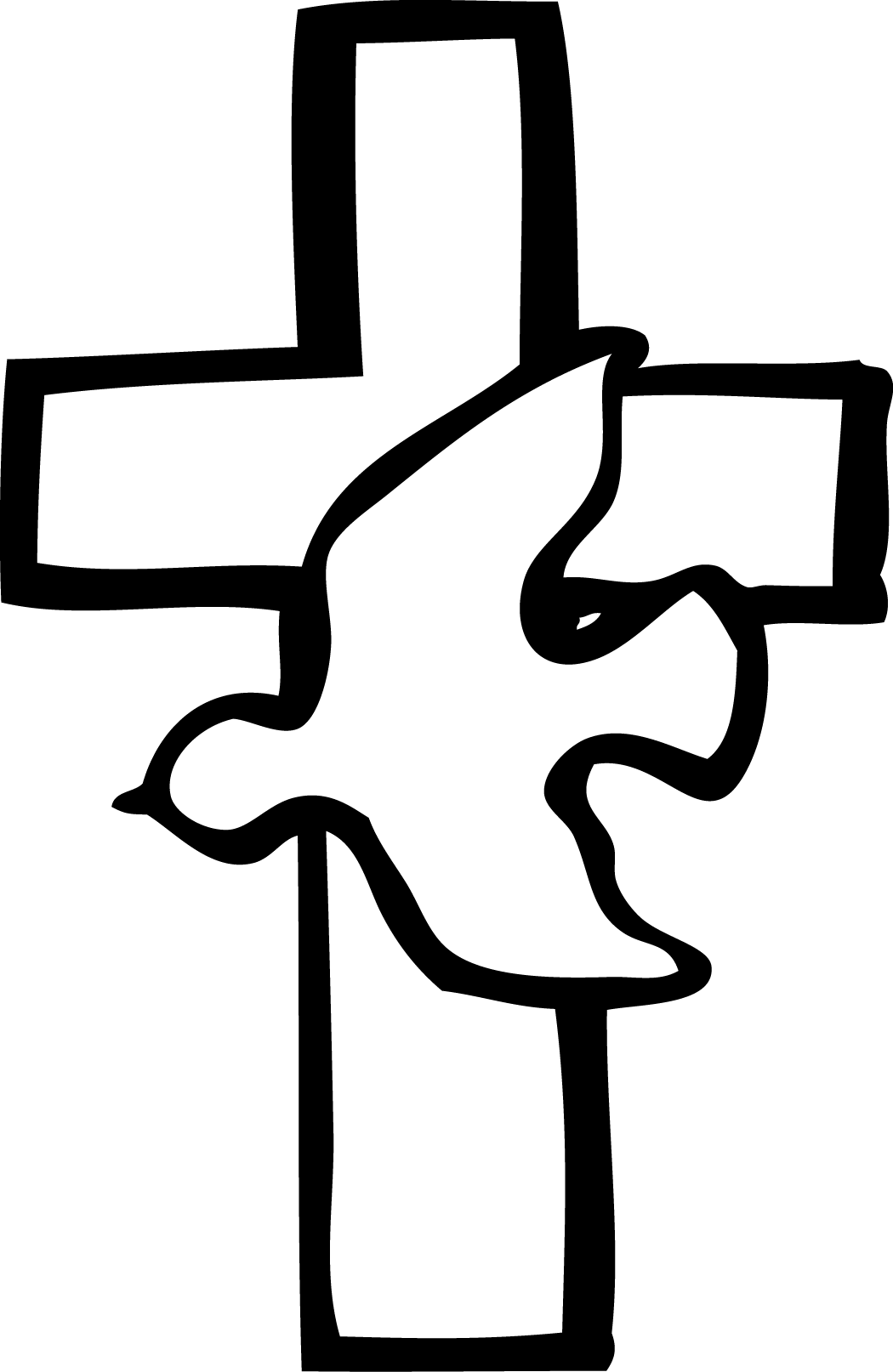 Cross clipart black and white free images 3 - Clipartix