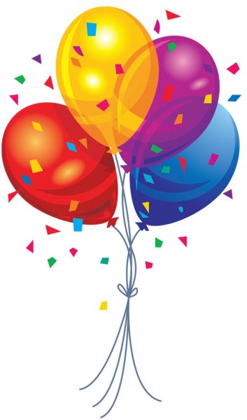Free birthday balloons clip art pictures
