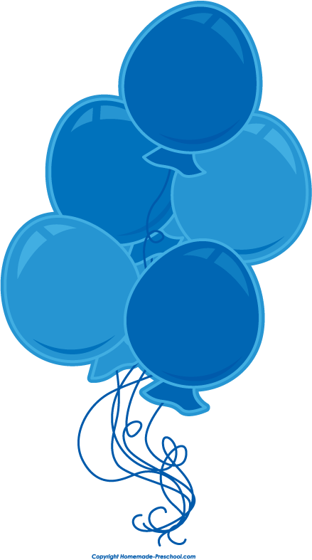 Free birthday balloons clipart 9