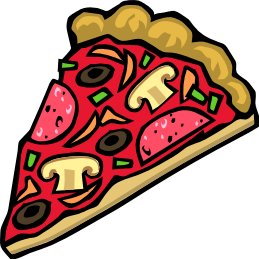 Free pizza clipart graphics images and photos