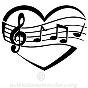 Music notes clipart black and white free 2