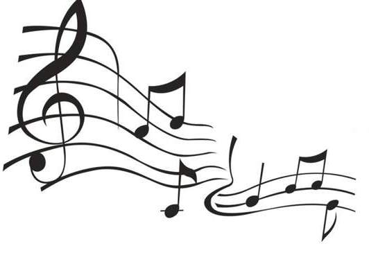 Music notes clipart black and white free 3