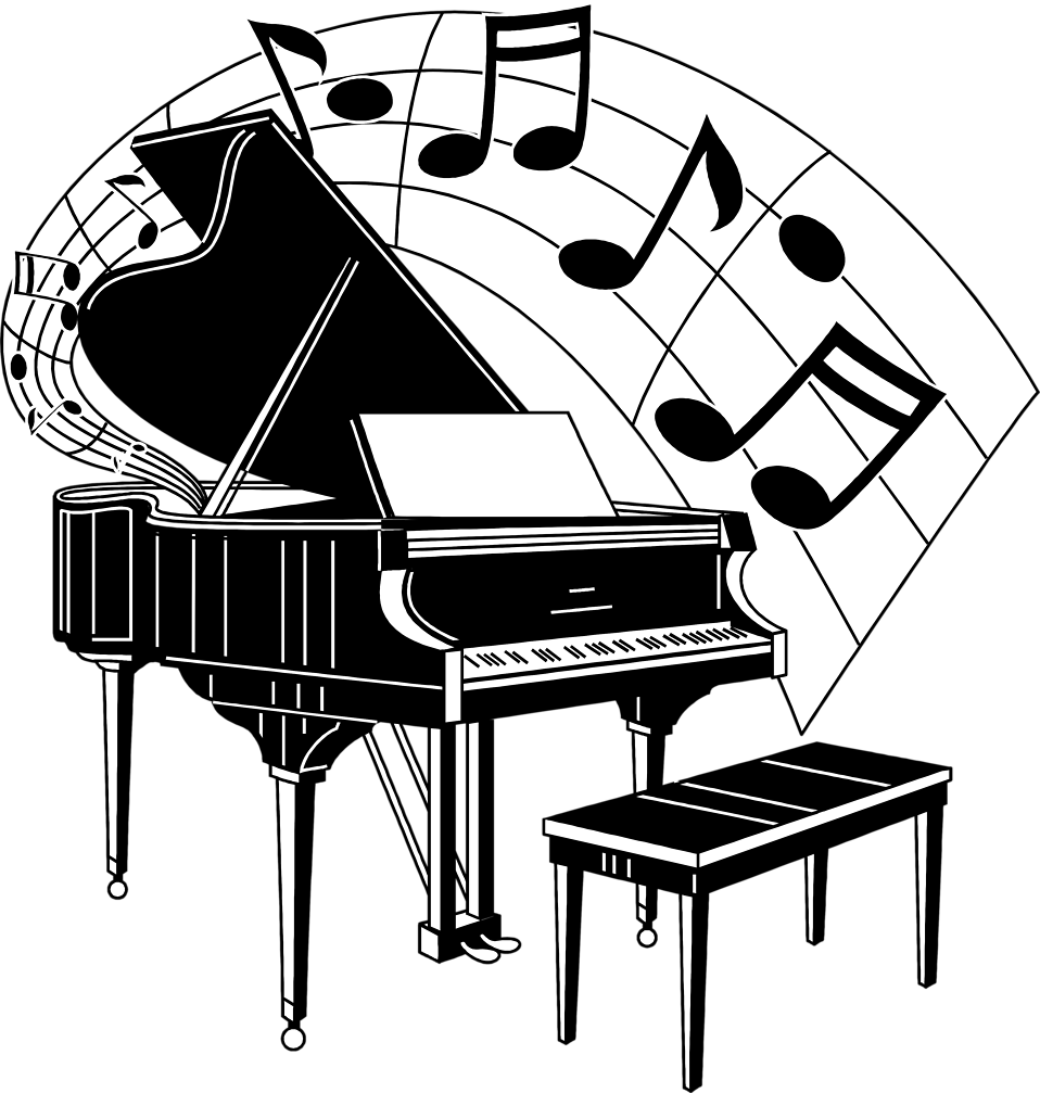 Musical music notes clip art and image 2
